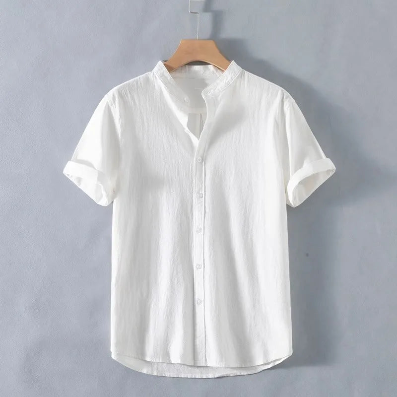 Camisa de algodón transpirable