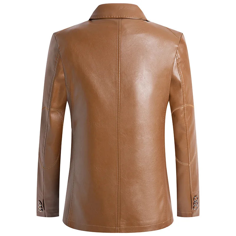 Chaqueta de cuero chic