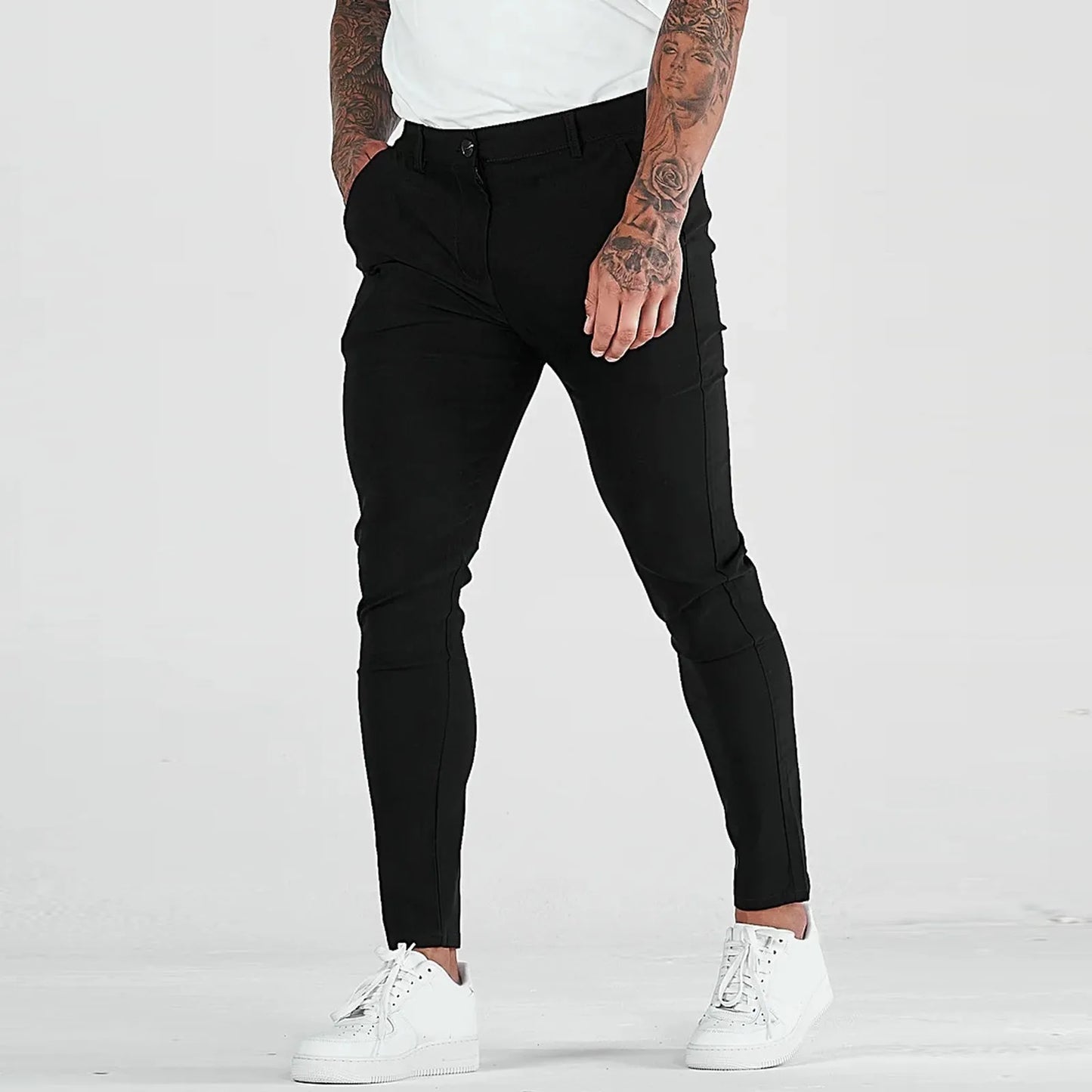 Pantalones elásticos premium