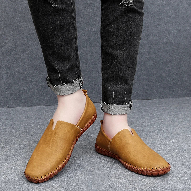 Mocasines de piel Ibiza