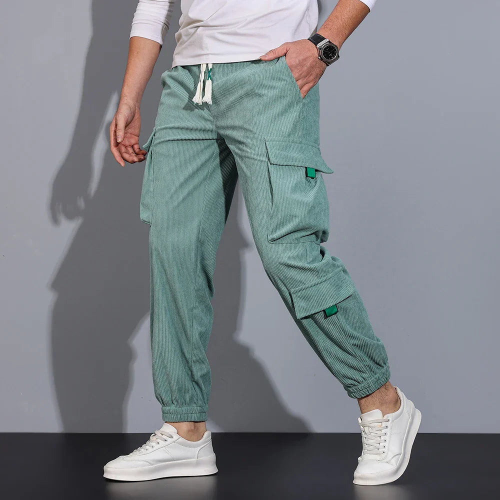 Pantalón cargo de pana