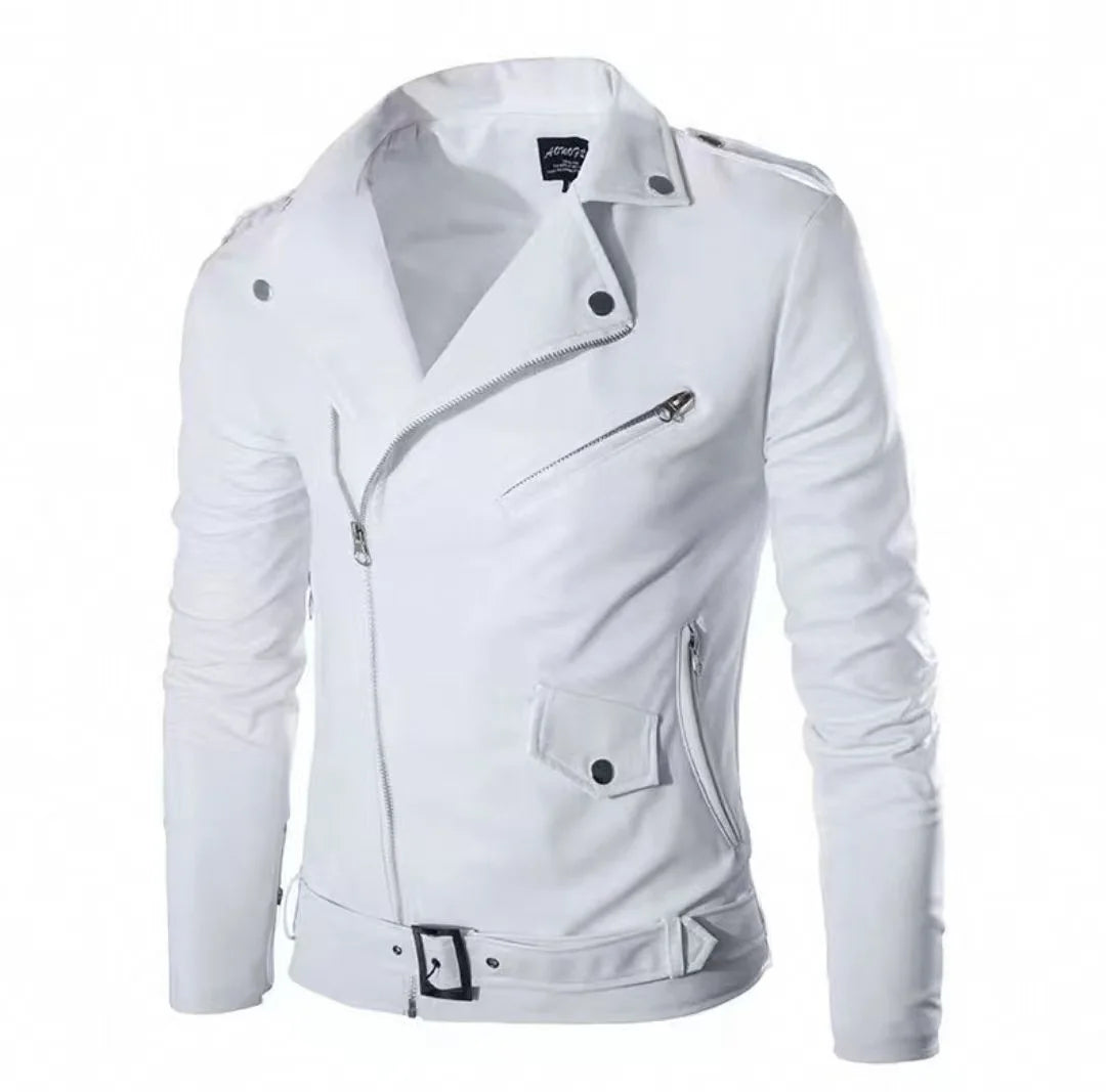 Chaqueta de cuero Premium