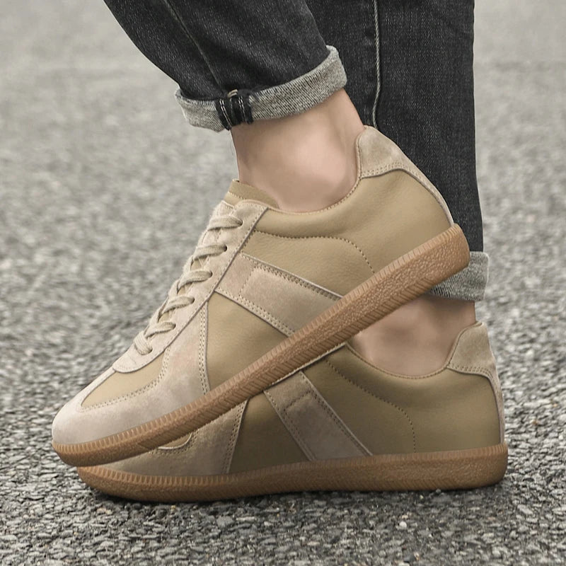 Zapatos de cuero para caminar