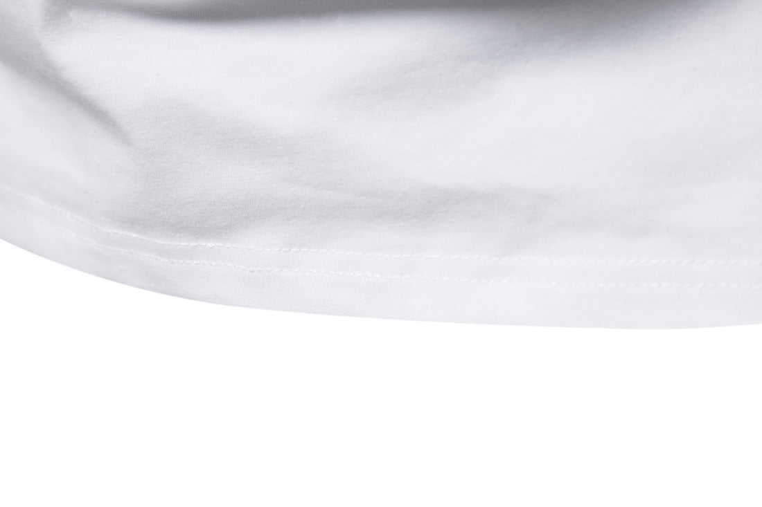 Elegante camisa con cuello en V