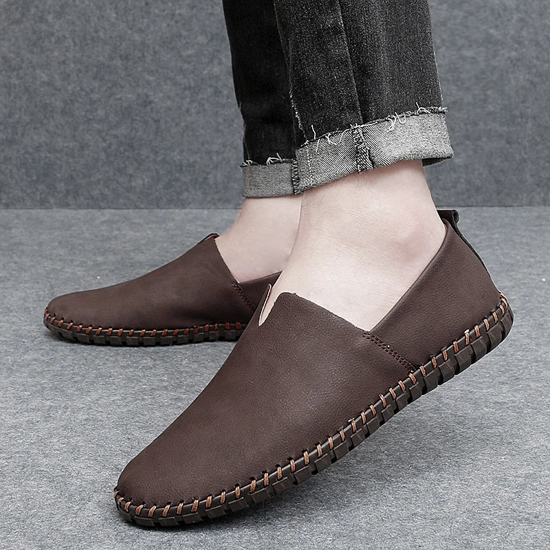 Mocasines de piel Ibiza