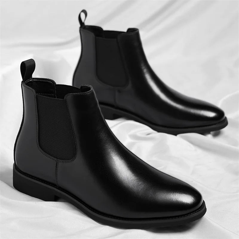 Botas de cuero para hombre