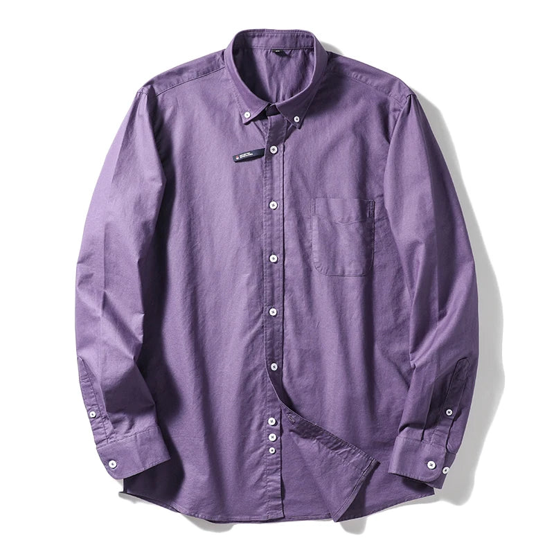 Camisa de algodón para hombre