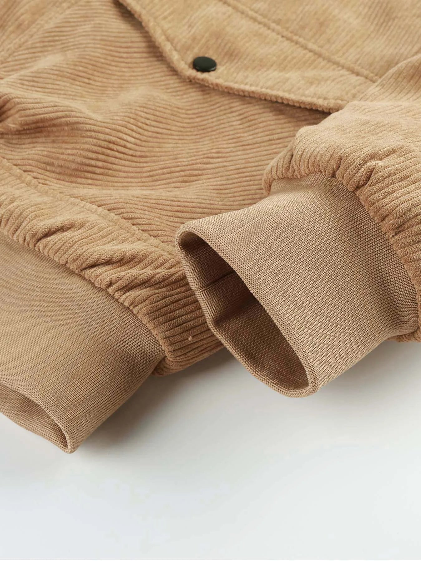 Elegante chaqueta de pana