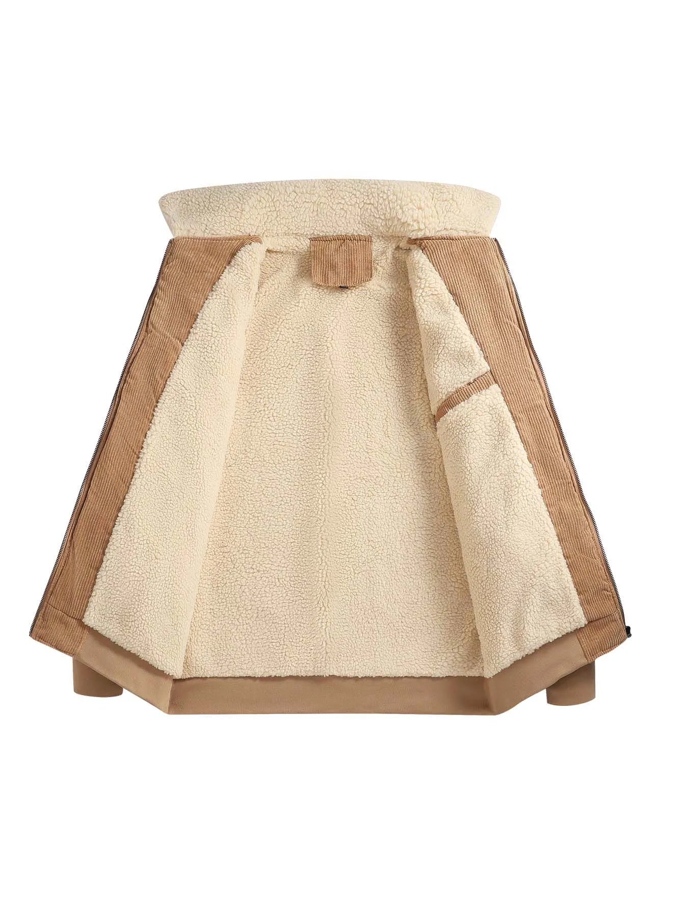 Elegante chaqueta de pana