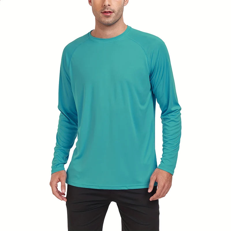 Camiseta de manga larga con protección solar UV