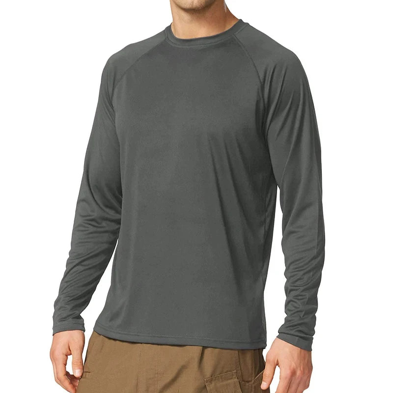 Camiseta de manga larga con protección solar UV