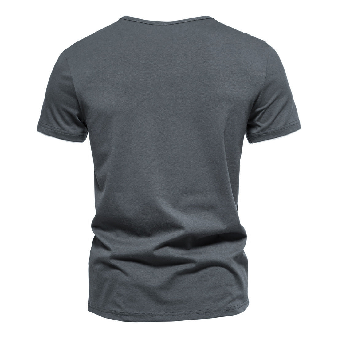 Elegante camisa con cuello en V