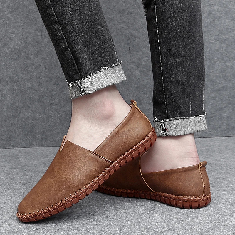 Mocasines de piel Ibiza