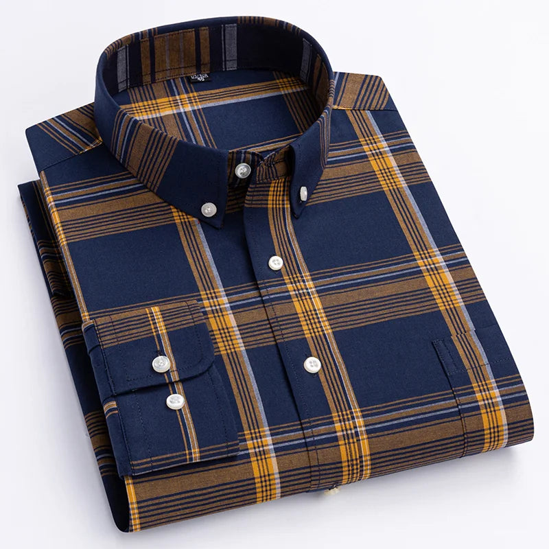 Camisa de cuadros clásica