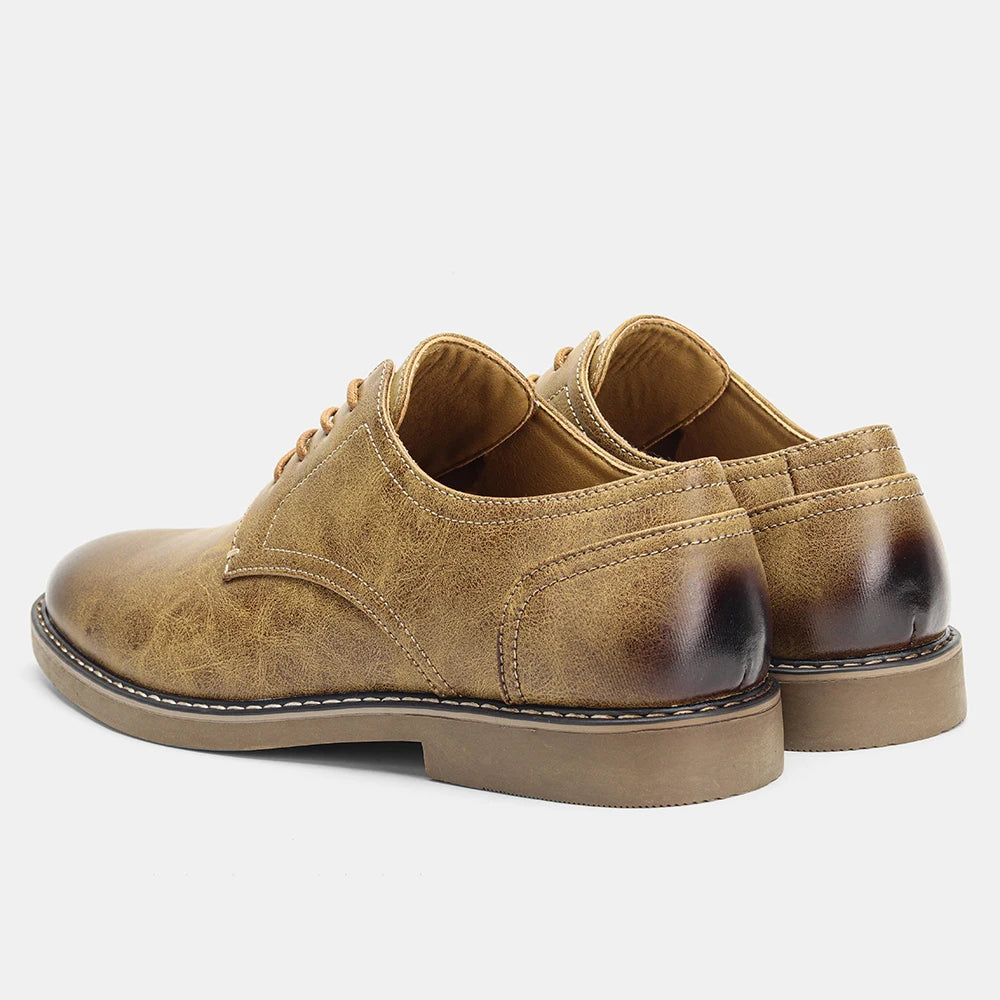 Zapatos de vestir de cuero informales