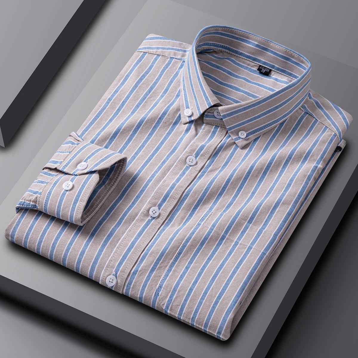 Elegante camisa de algodón