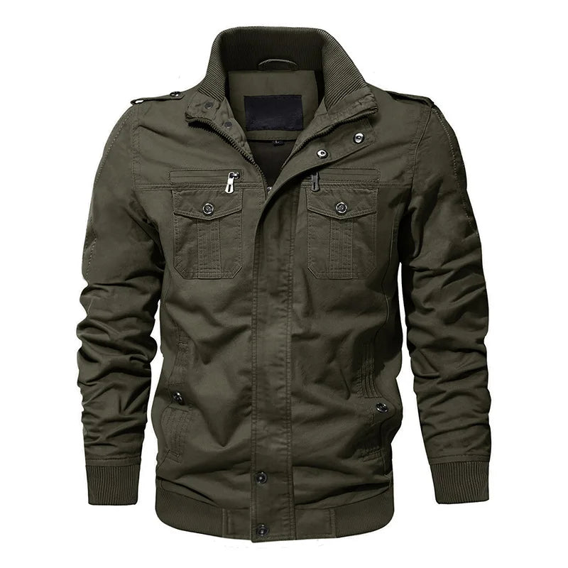 Chaqueta multibolsillos de alta calidad