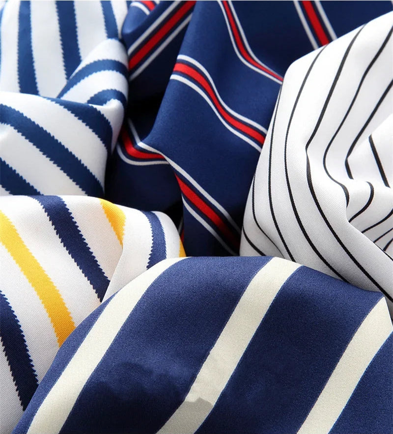 Camisa casual de rayas para hombre