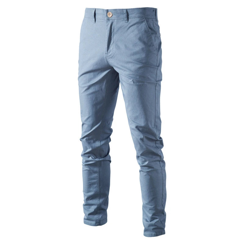 Pantalones informales de algodón