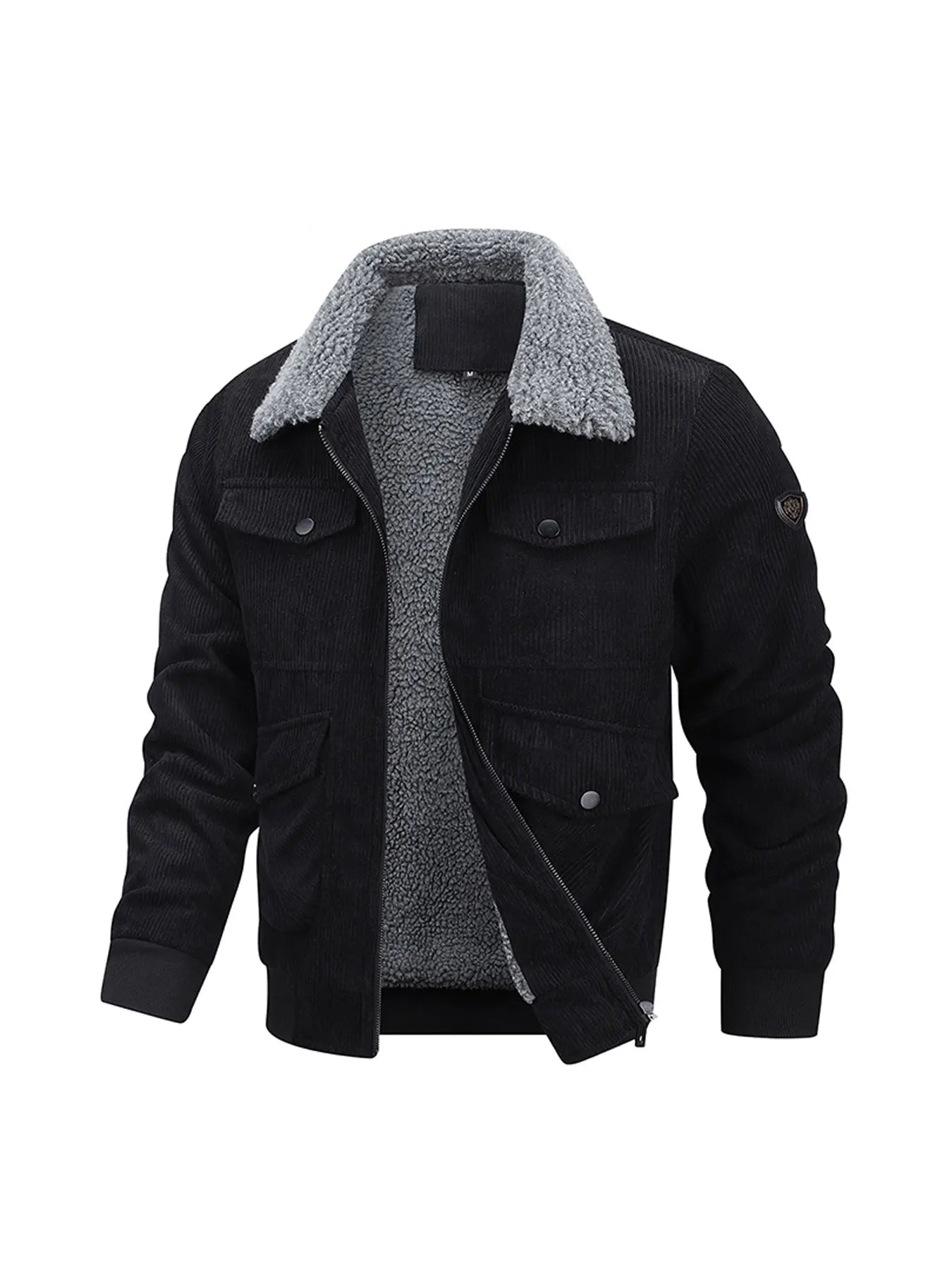 Elegante chaqueta de pana