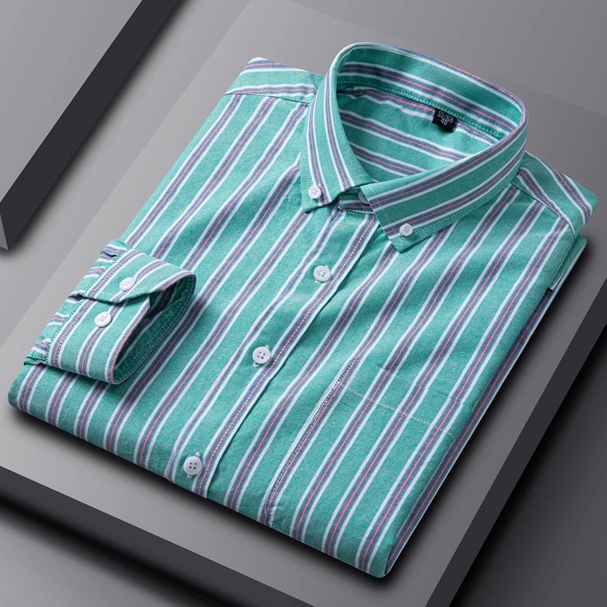 Elegante camisa de algodón