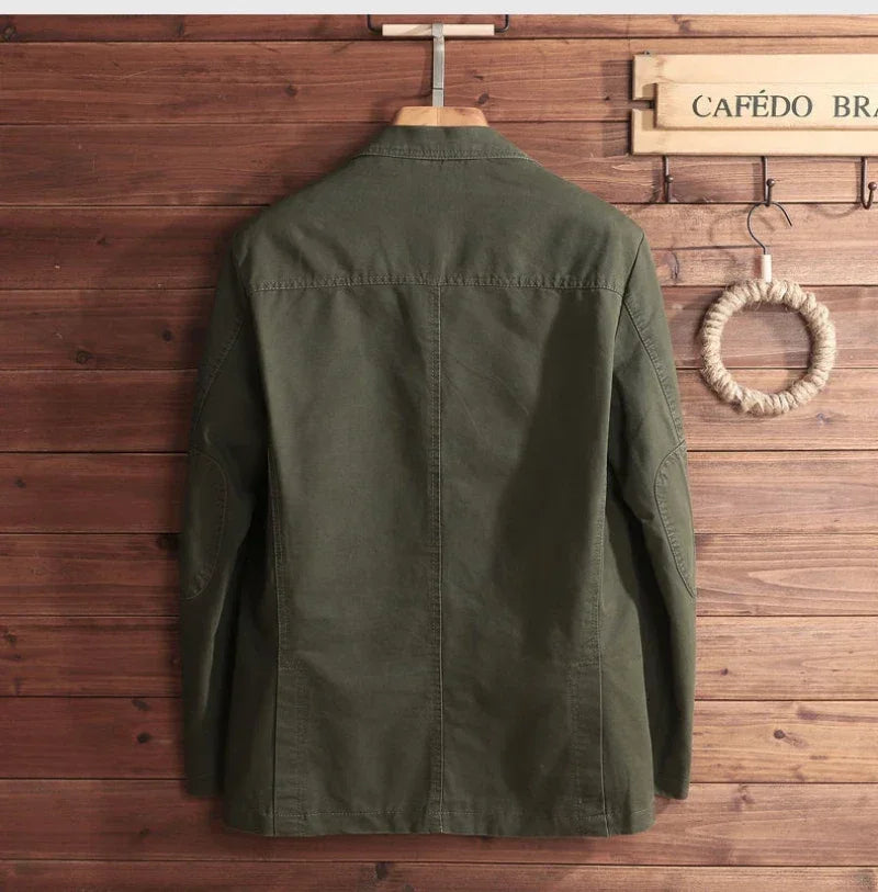 Blazer italiano de algodón