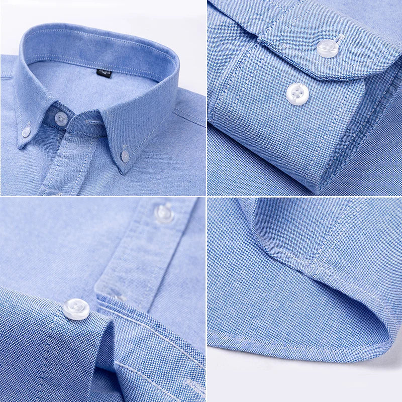 Elegante camisa de algodón
