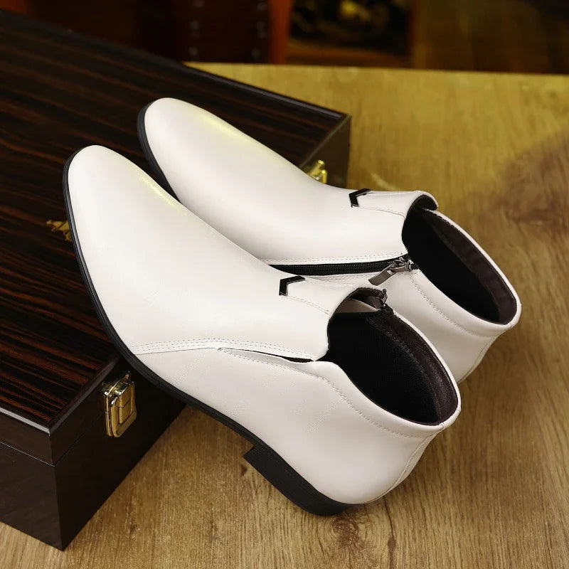 Beckett Botas de piel con cremallera