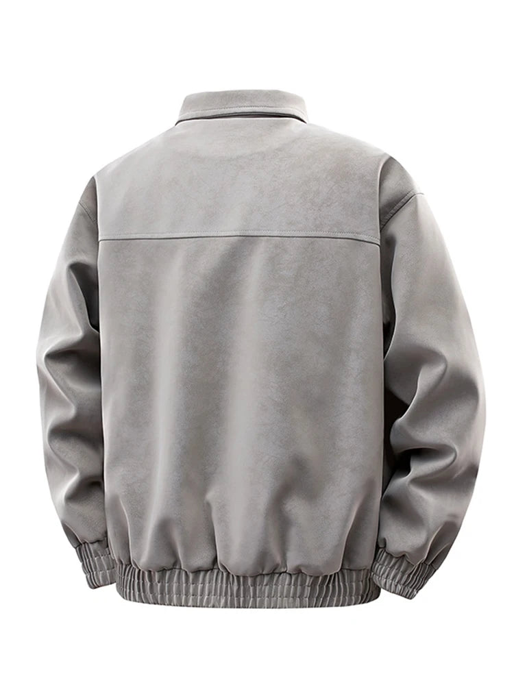 Chaqueta retro con forro polar