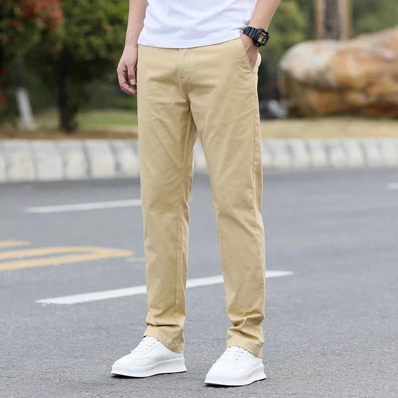 Chino transpirable para hombre