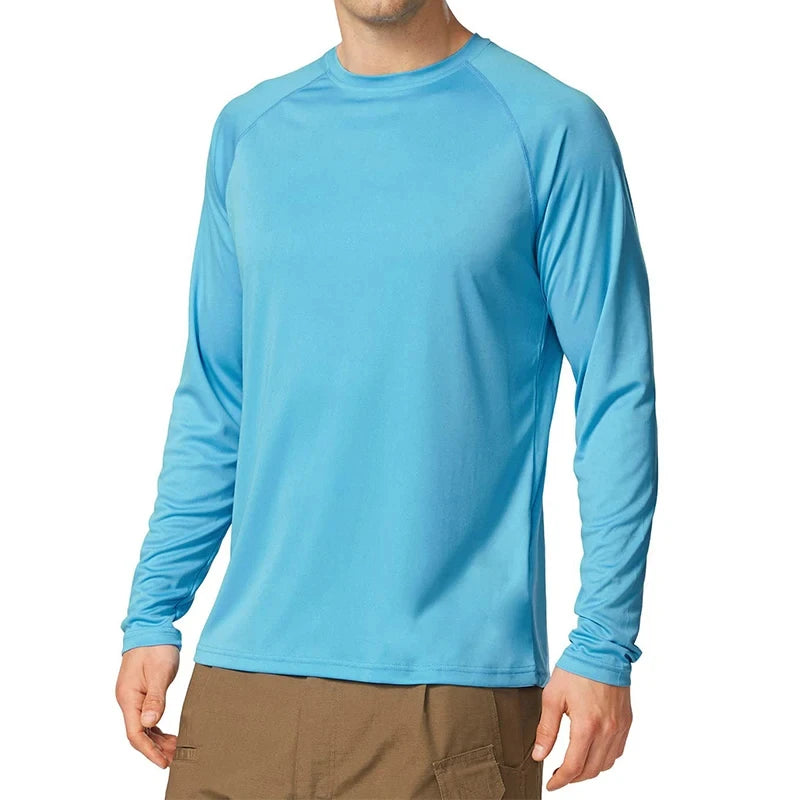 Camiseta de manga larga con protección solar UV