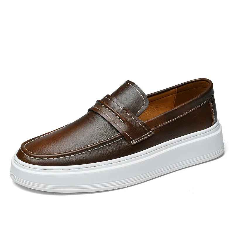 Zapatos náuticos de piel