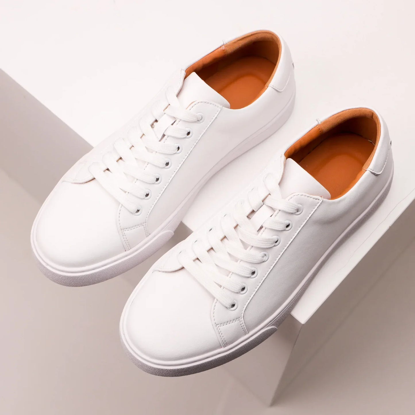 Zapatillas de piel auténtica