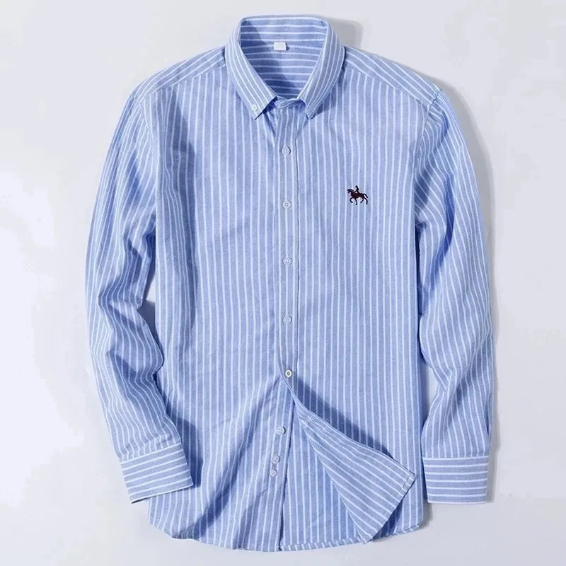 Elegante camisa de algodón