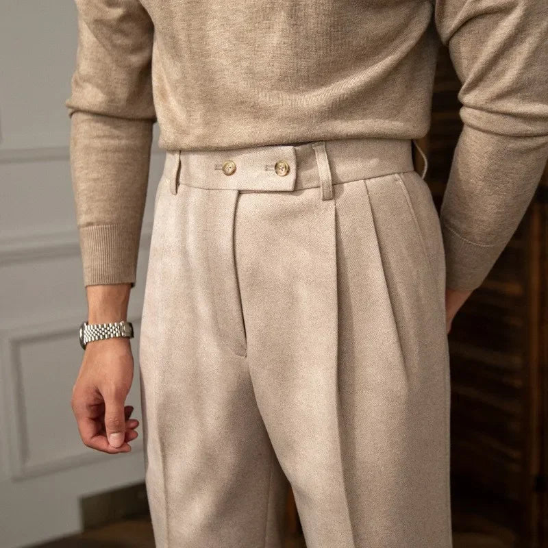 Pantalones de cintura alta
