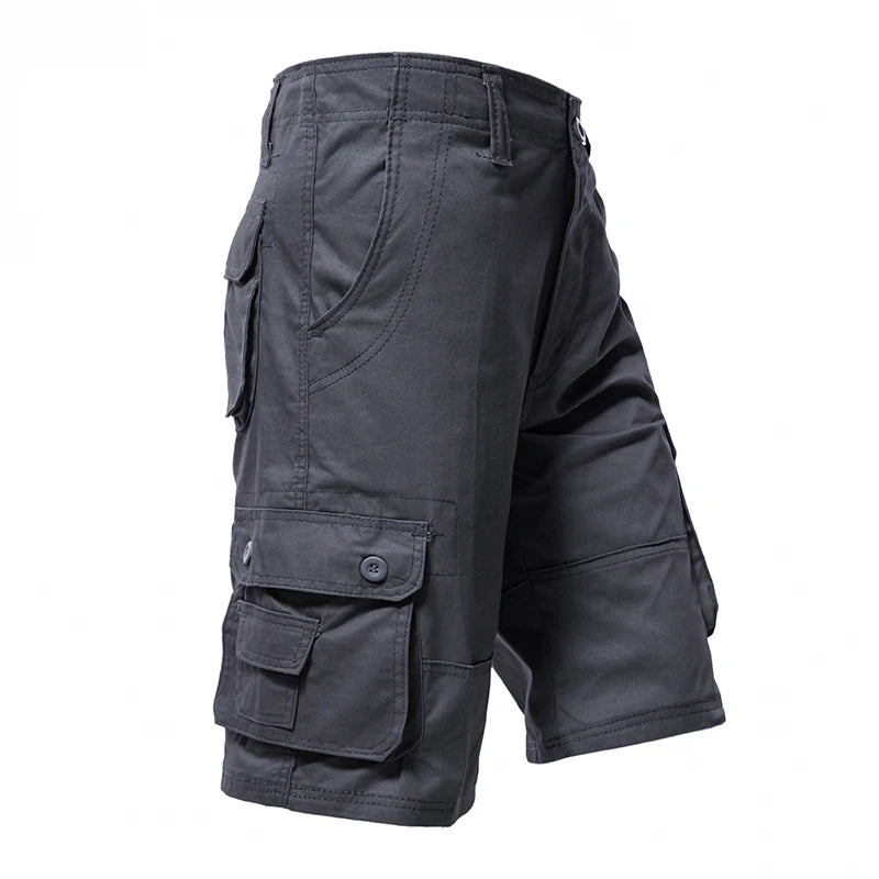 Pantalones cortos casual cargo a la rodilla