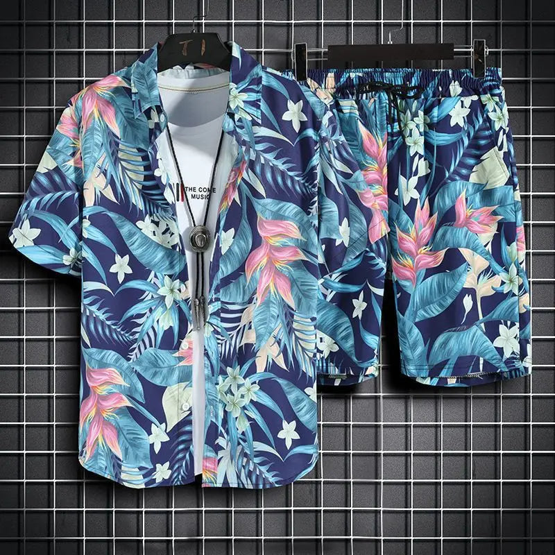 Conjunto floral de verano