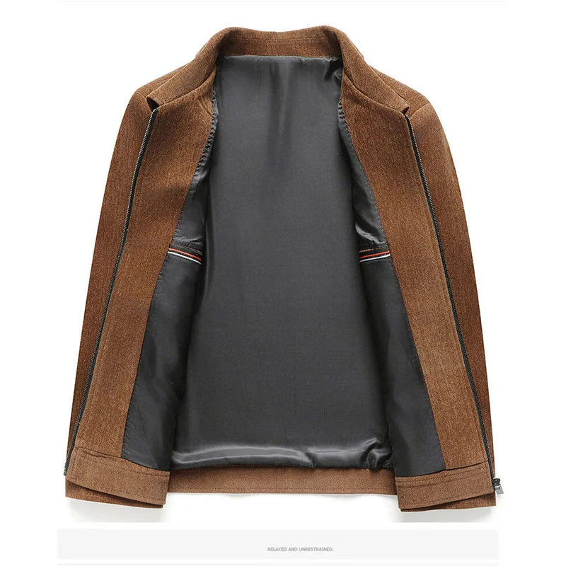 Elegante chaqueta tejida