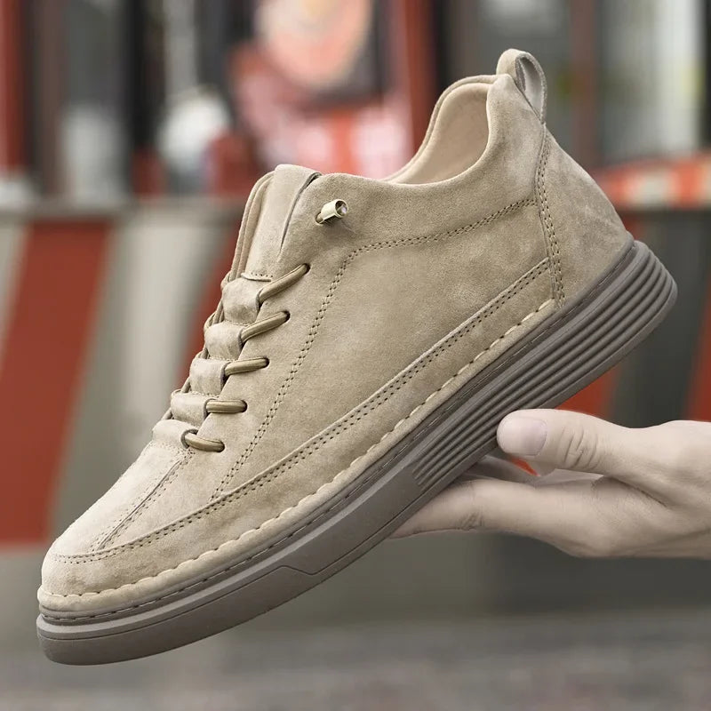 Elegantes zapatos de piel