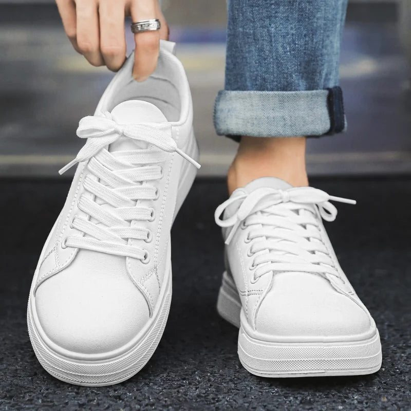 Elegantes zapatos de piel