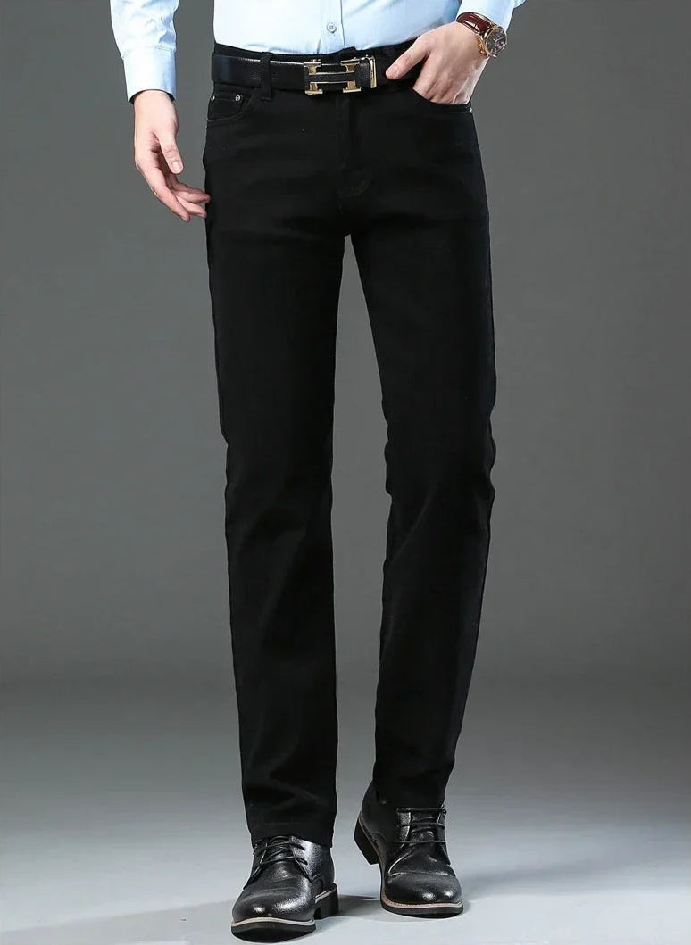 Elegantes vaqueros de algodón
