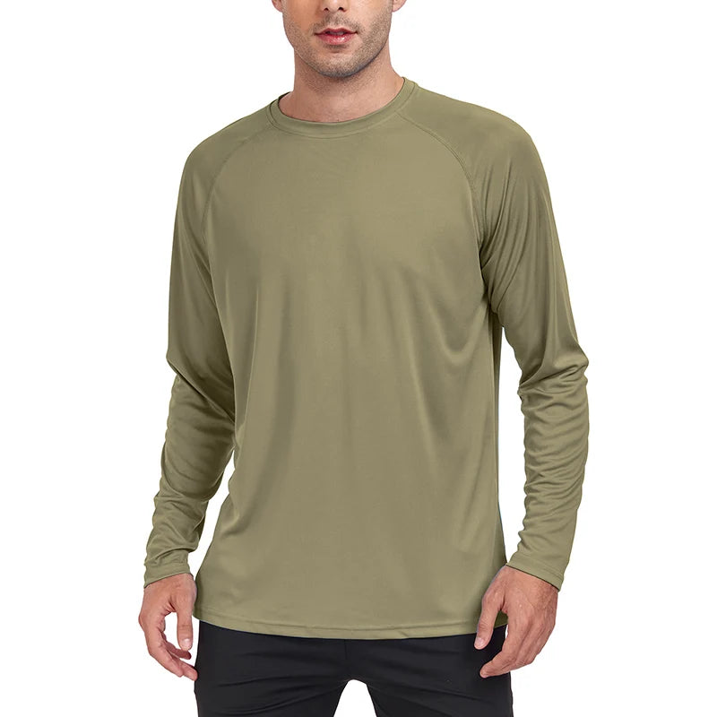 Camiseta de manga larga con protección solar UV