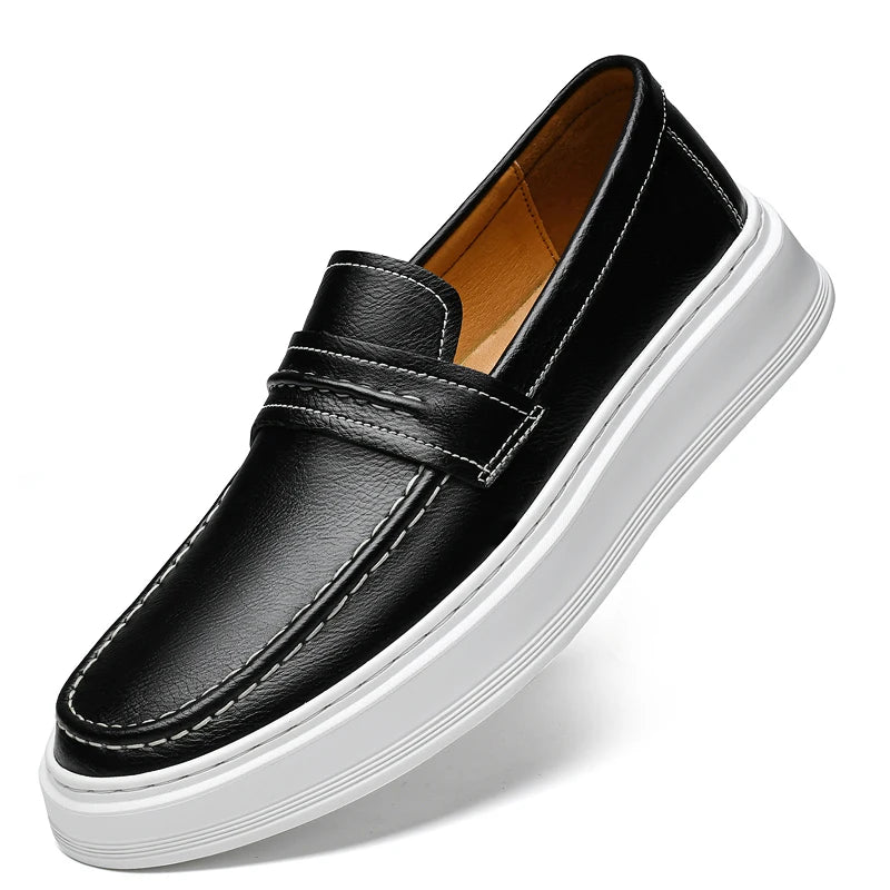 Zapatos náuticos de piel