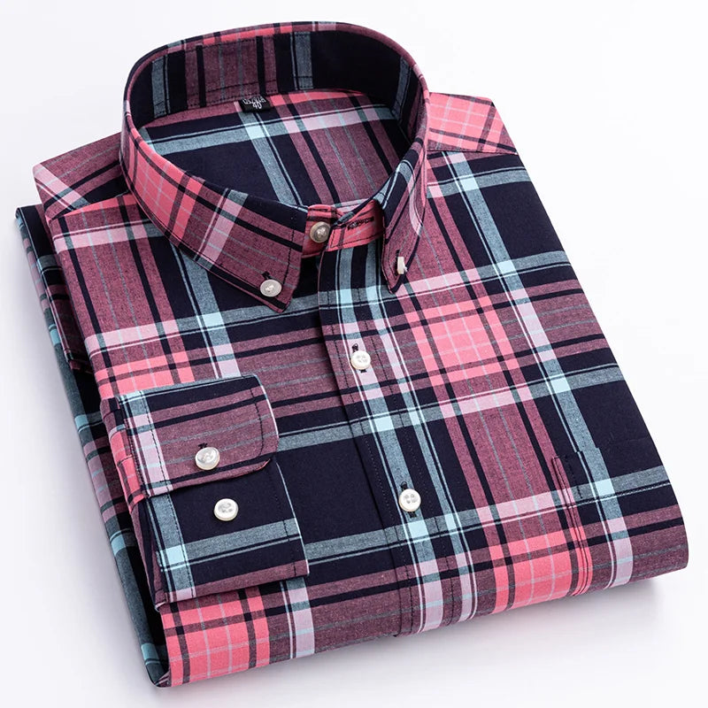 Camisa de cuadros clásica