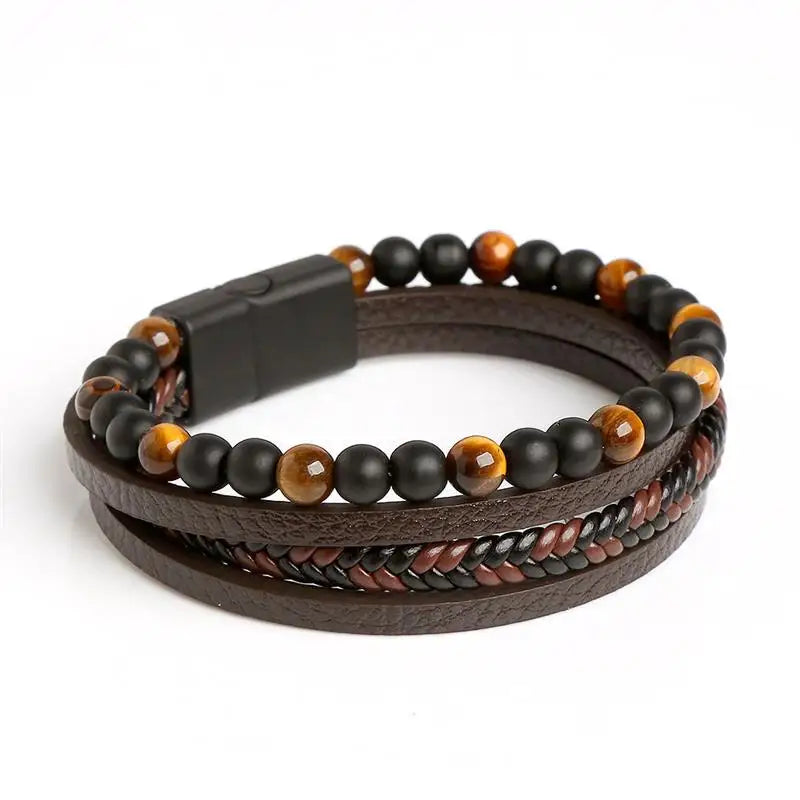 Elegante pulsera para hombre