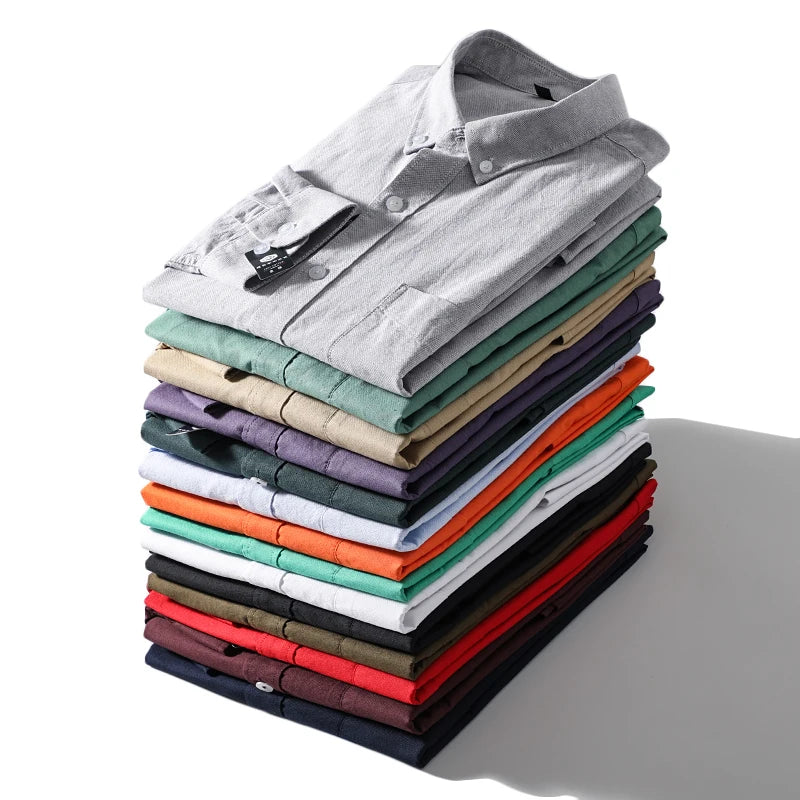 Camisa de algodón para hombre