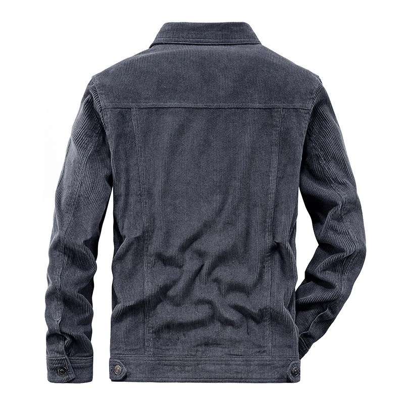 Chaqueta vintage de algodón para hombre
