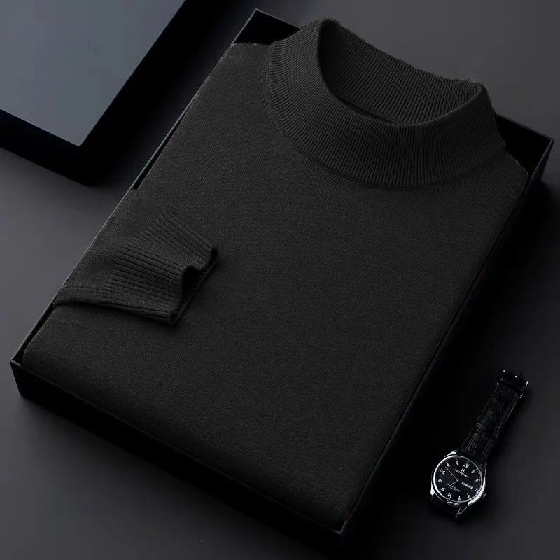 Cuello alto cálido de primera calidad