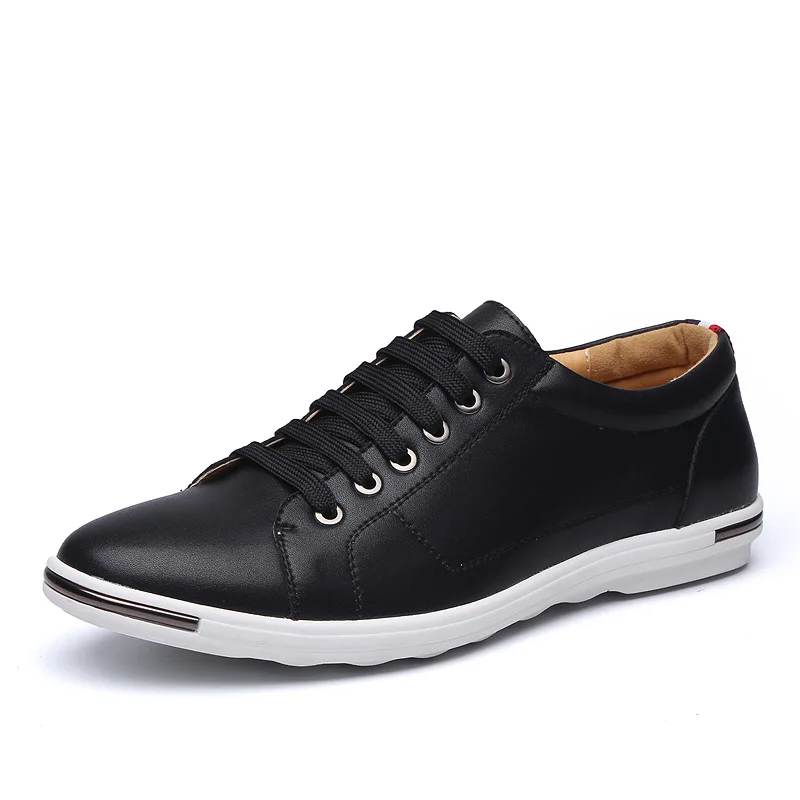 Elegantes zapatos de piel