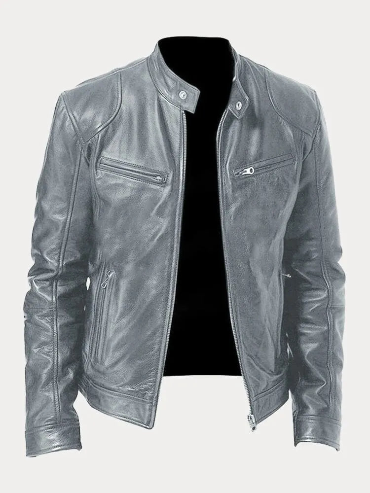 Chaqueta de cuero
